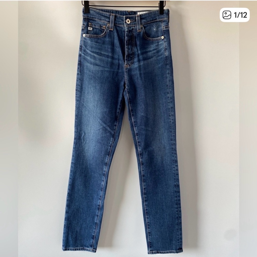 AG Alexis Slim Vapor Wash High-Rise Vintage Slim SZ 25 NEW